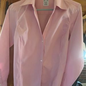 Brooks Brothers Womens Oxford pink shirt